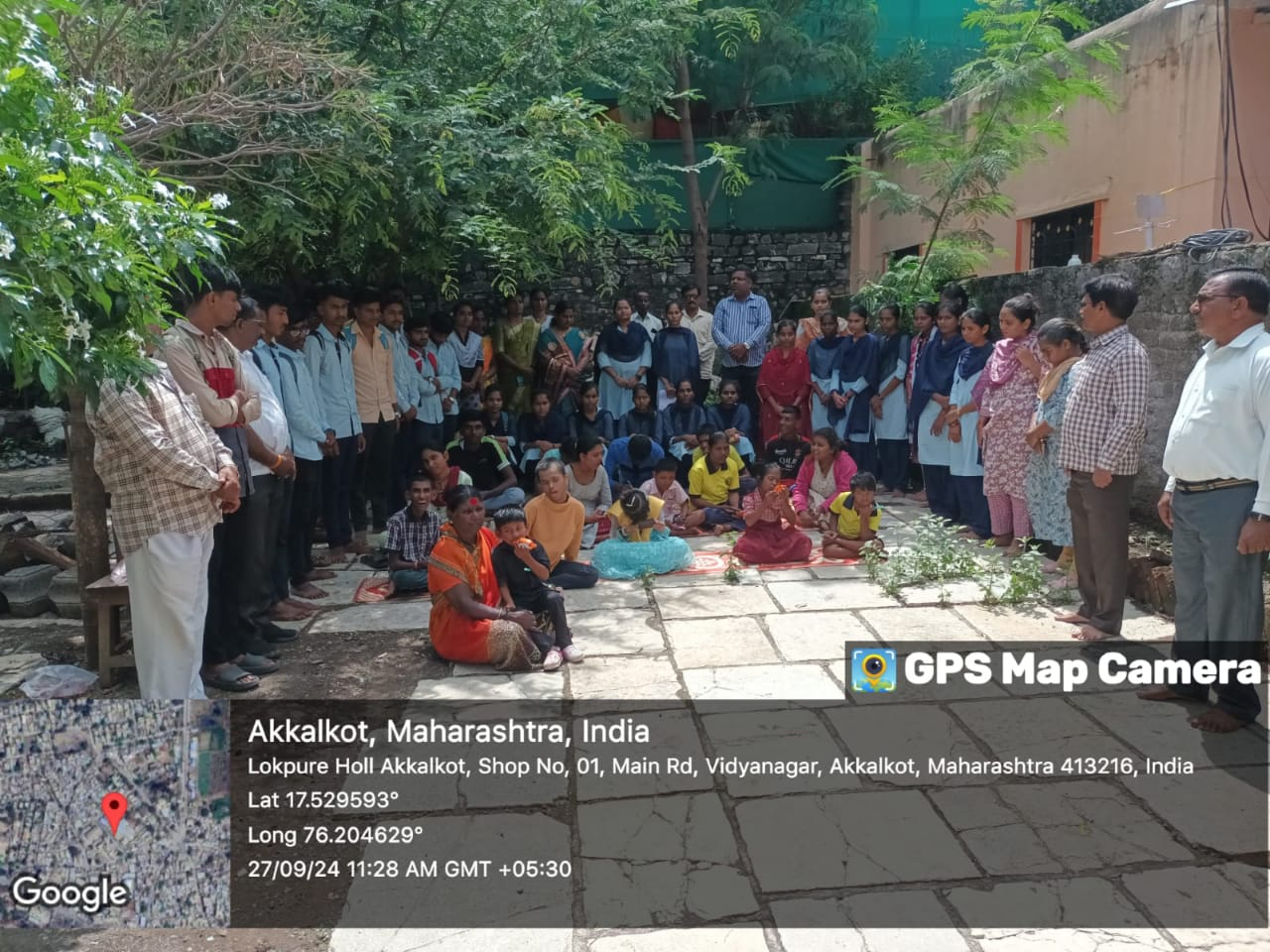 NSS Camp 2023 activity